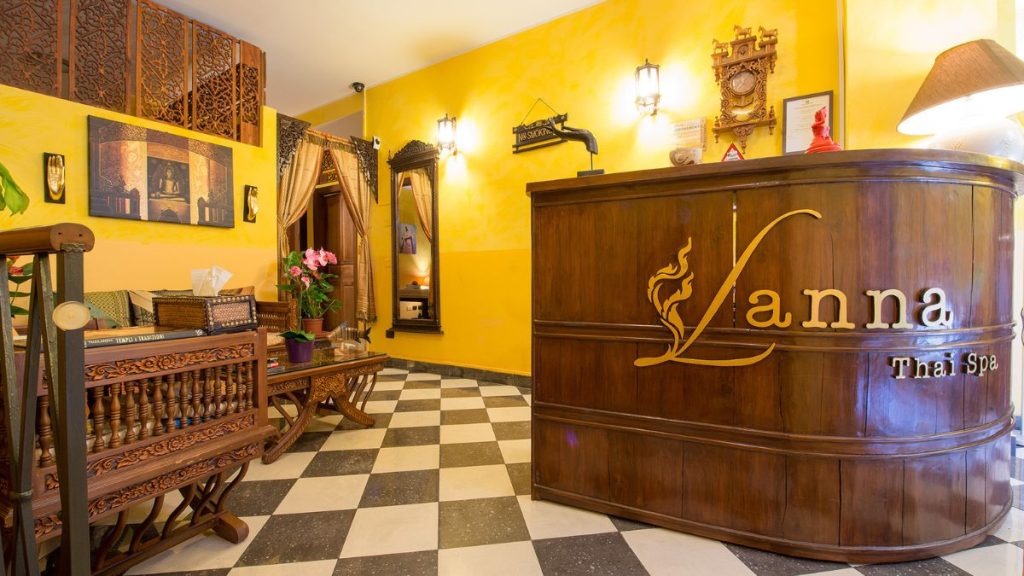 Punto accoglienza e informazioni del Centro Massaggi Thailandesi Lanna Thai Milano